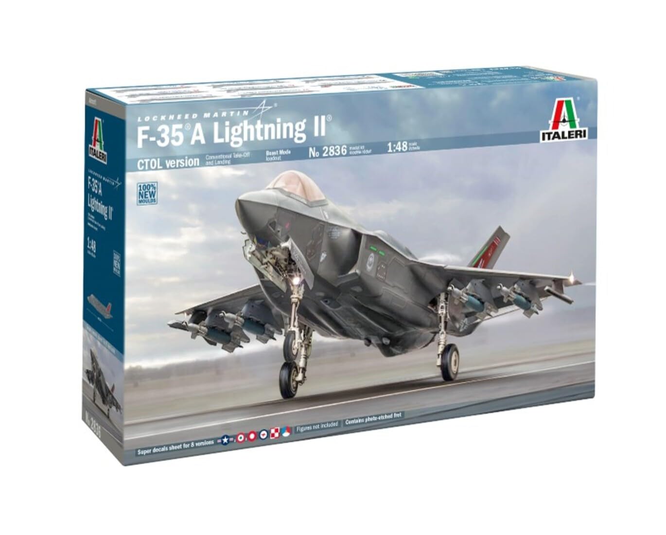 Italeri 2836 - 1:48 F-35A Lightning II (Beast Mode) - New