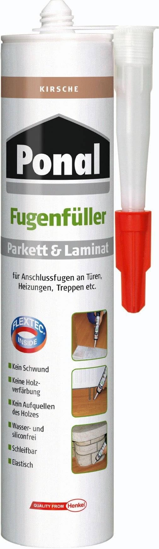 Ponal 1026853 "Parquet & Laminate - Cherry" Joint filler, Braun, 280 ml