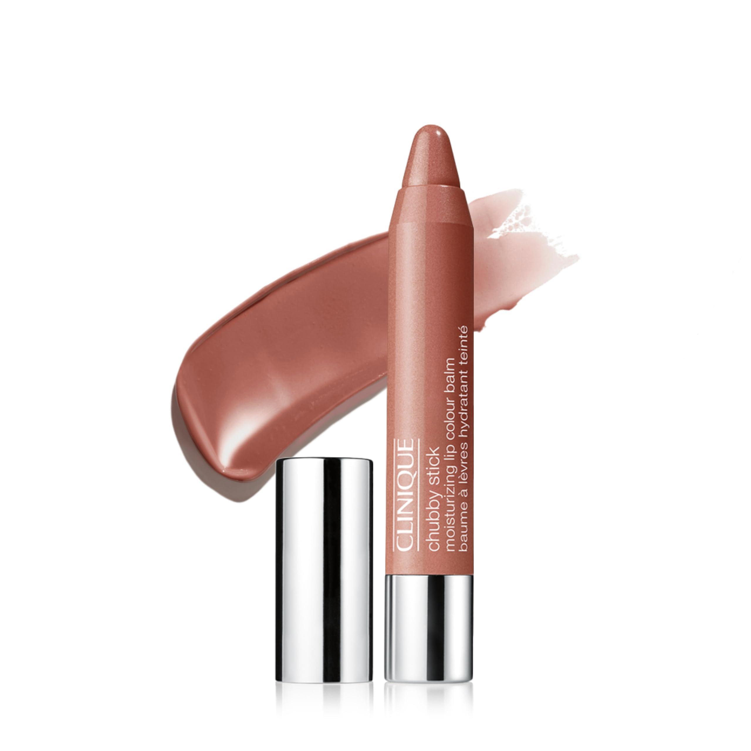 Clinique Chubby Stick Tinted Lip Colour Balm With Shea Butter Moisturizing Hydrating Natural-Looking Lip Tint Now With New