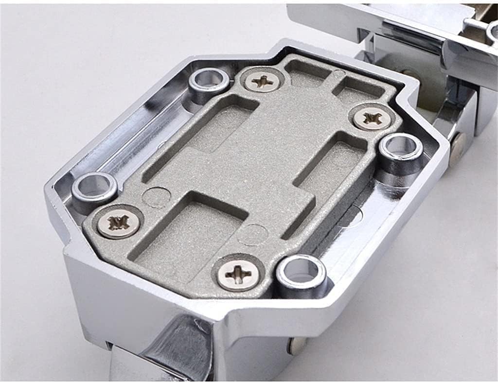 Locker Locks,Cam Locks,Cabinet Lock,Walk-in Cooler Door Handle, Alloy Industrial Door Lock Handle, Freezer Oven Test Box Handle Tighten The Door Handle Lock (High Block) (Size : High Block)(Low seat)