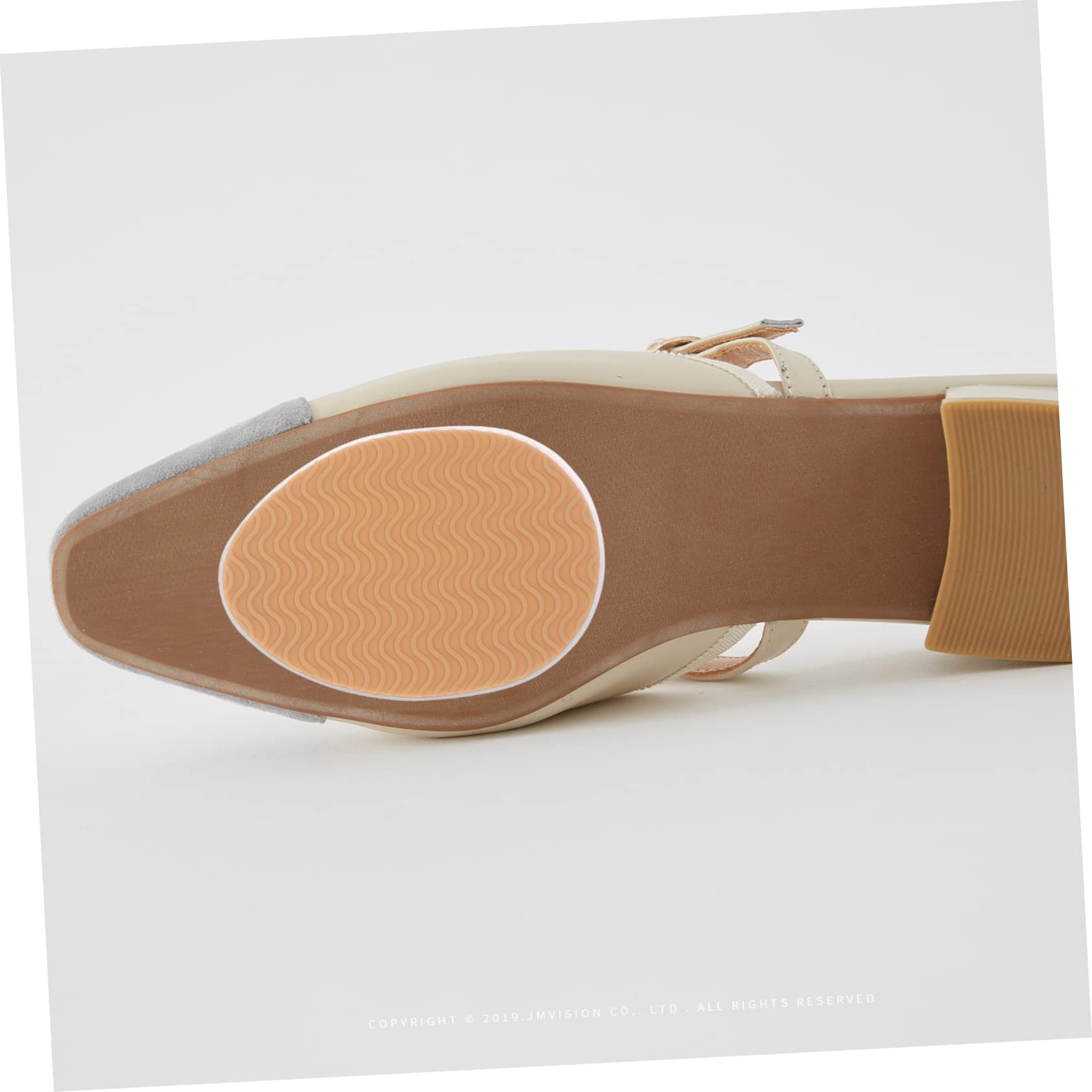 8pares Protector De Antideslizante Para Zapatos De Tacón Almohadillas De Autoadhesivas Reductor De Ruido y Desgaste De Tapones De Zapato Punta