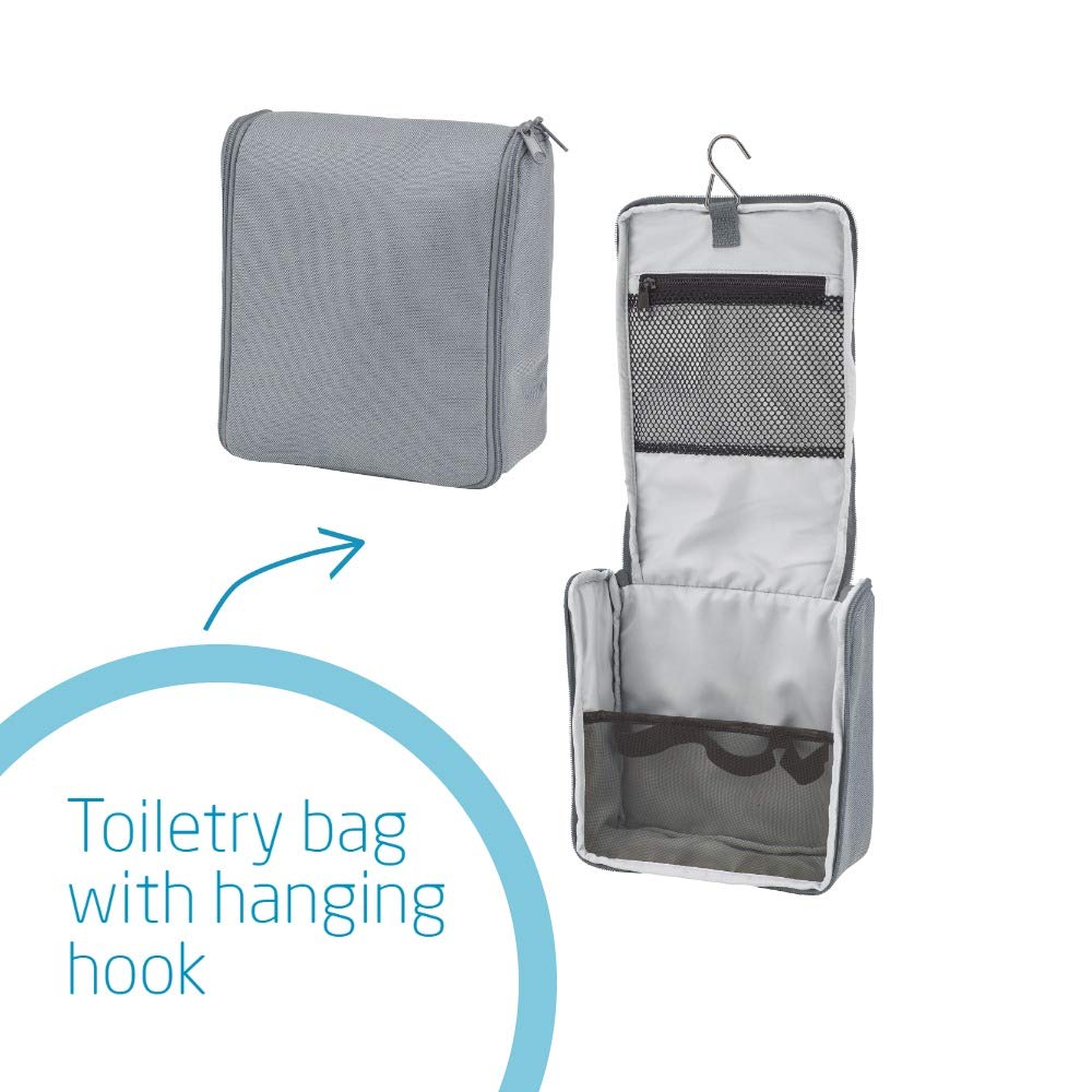 Maxi-Cosi Modern Changing Bag, Essential Grey, Unisex-Babies, Satchel, Nappy Changing Bag, Travel, L, Grey Baby Products