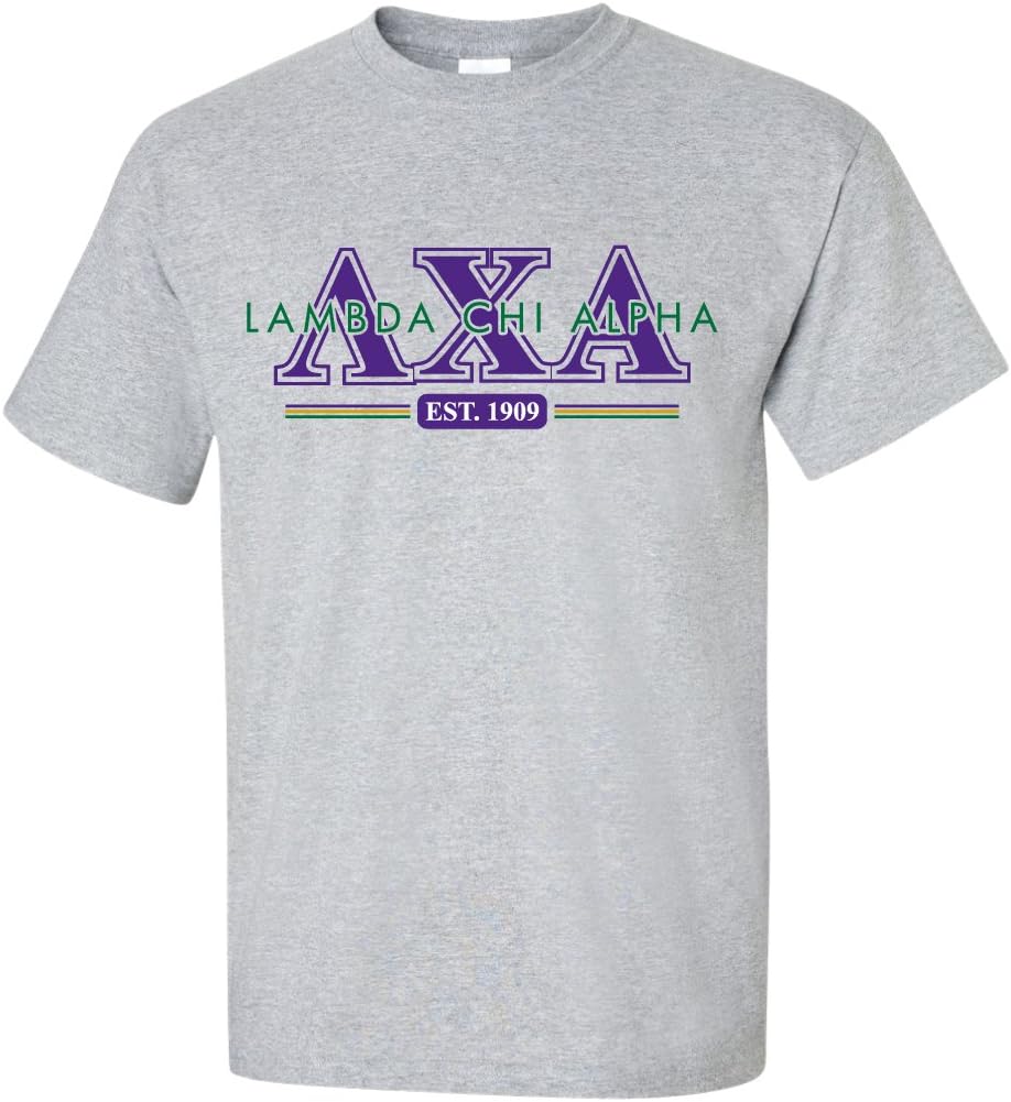 Lambda Chi Alpha Standard T-Shirt - Established 1909 Design