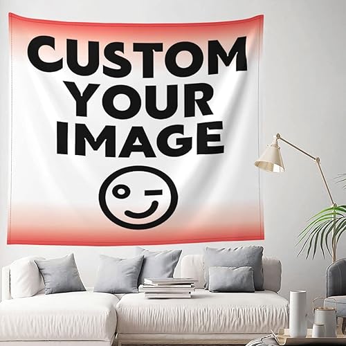 Miniatura 7 de Teaspring Tapiz personalizadopull-upcartelsubir imágenes pancartas y letreros personalizados para dormitorio (60 x 80 pulgadas (59.1 x 78.7 in)