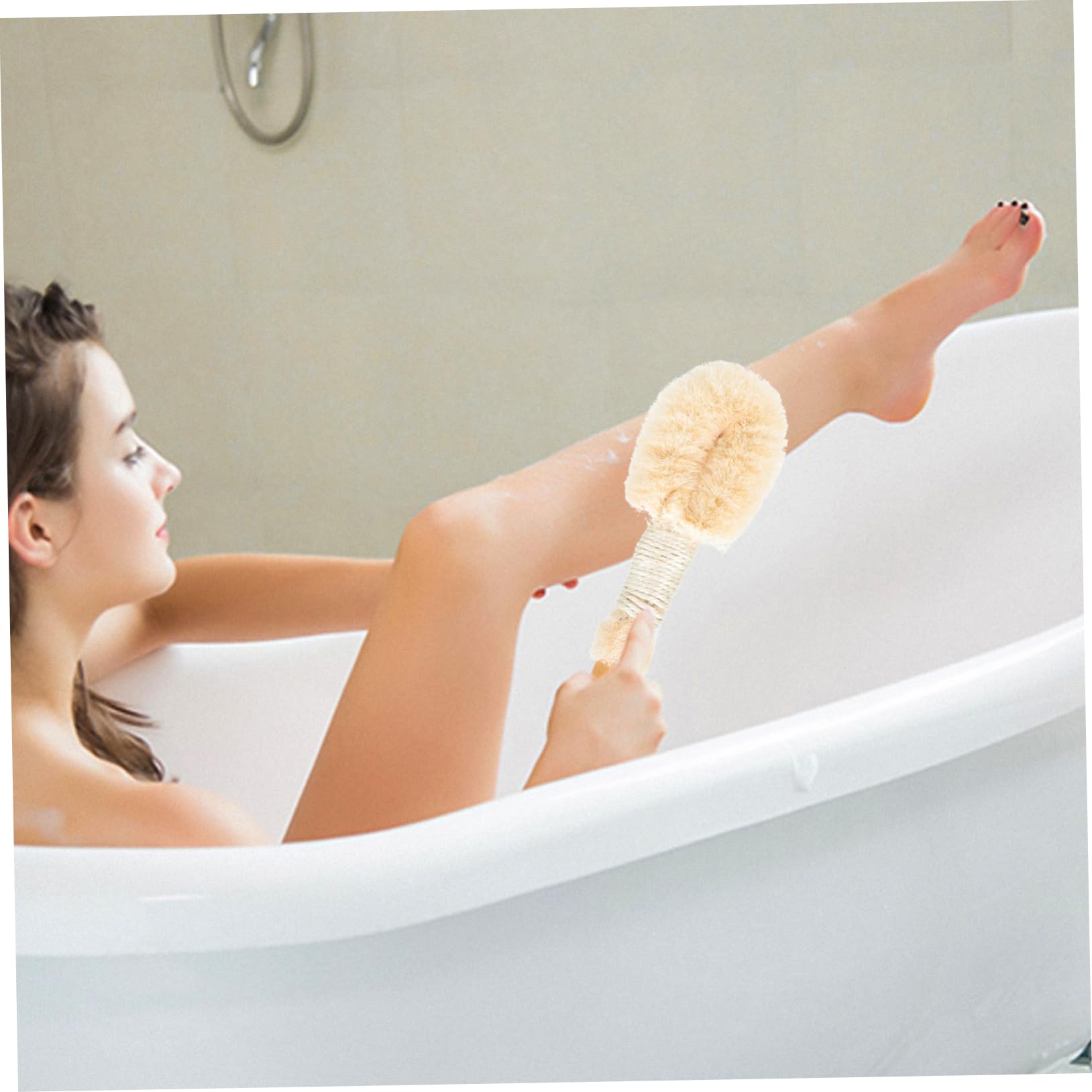 Didiseaon 3pezzi Spazzola Esfoliante Per Bagno Vegetale Strumento Per Pulizia Della Perfetta Per Casa e Hotel Leggera e Confortevole