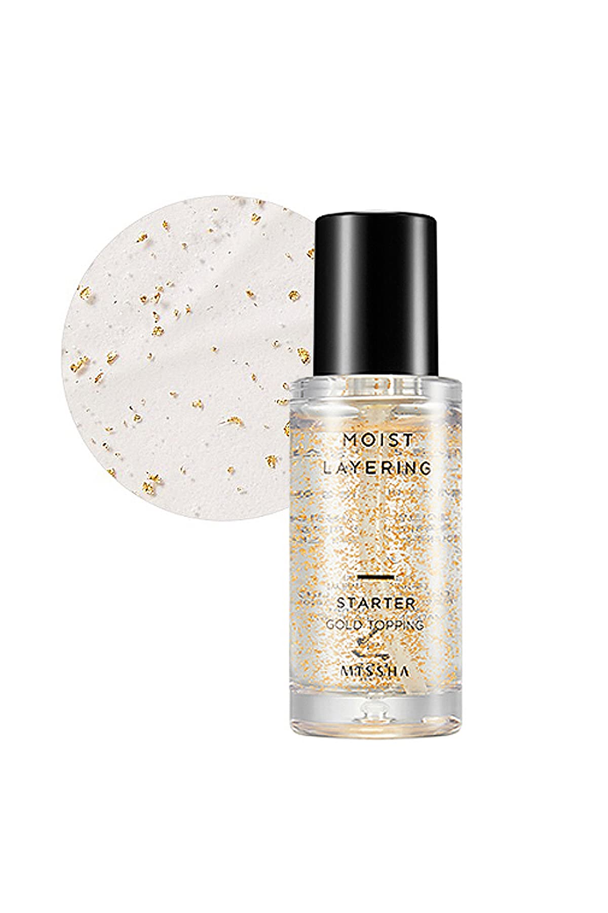 MISSHA Altın Parçacıklı Nem Ve Parlaklık Veren Makyaj Bazı Moist Layering Starter (GOLD TOPPİNG)
