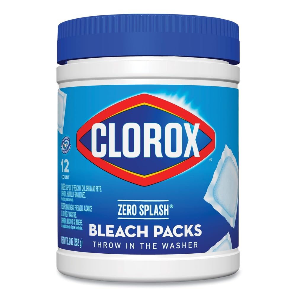 Clorox Control Regular Bleach Packs, 12 Count (Pack of 6)