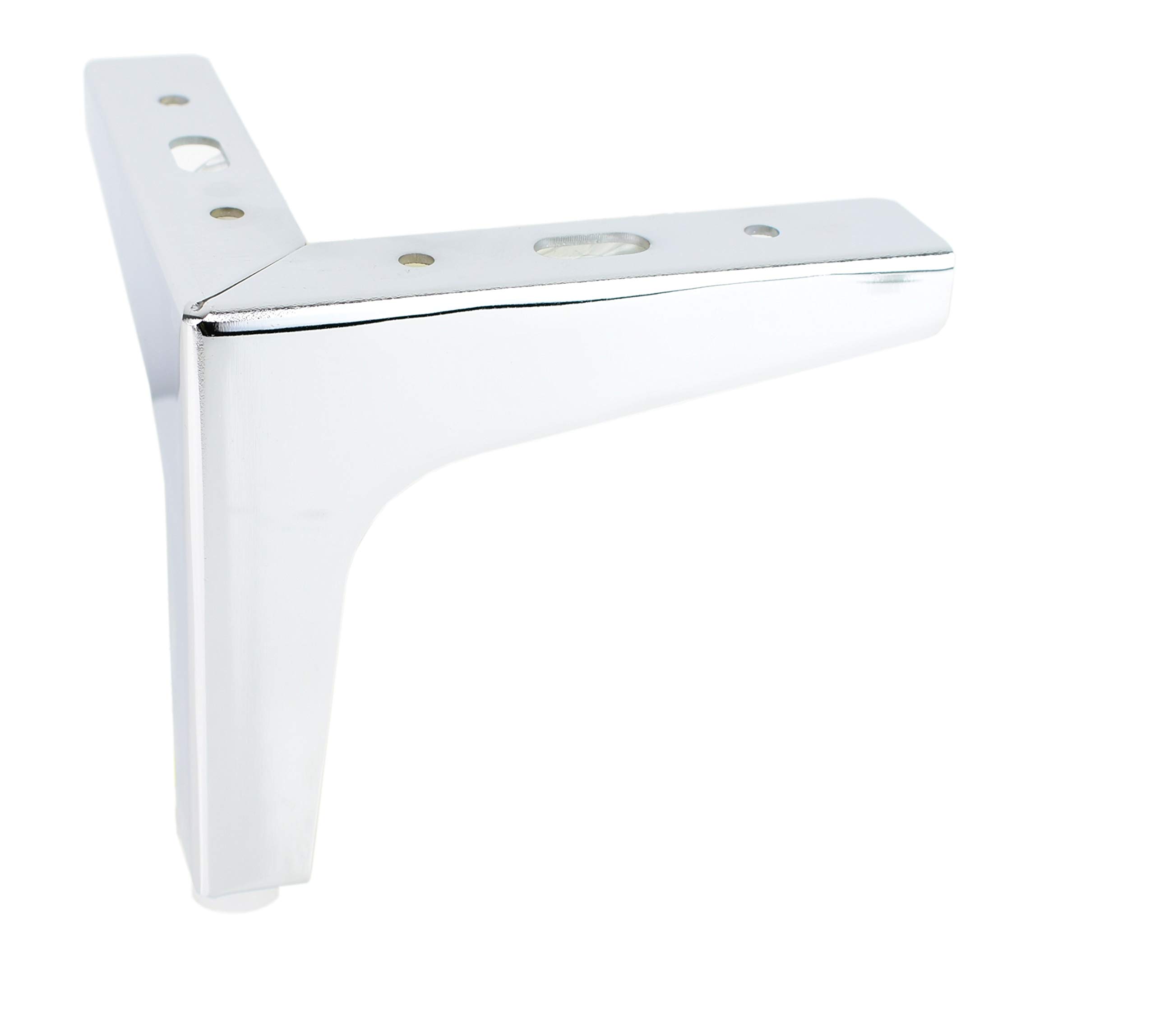 4 "piedini Per Mobili In Metallo Cromato Piedini P... – Grandado - Foto 10