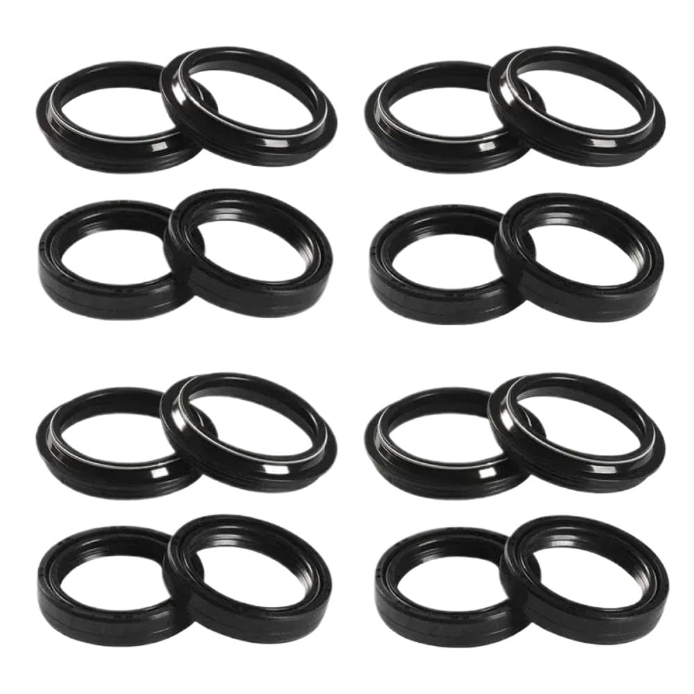 Retén de Aceite para Horquilla 43x54x11 Compatible con Honda CRF300L(8pc Seal 8pc Cover)