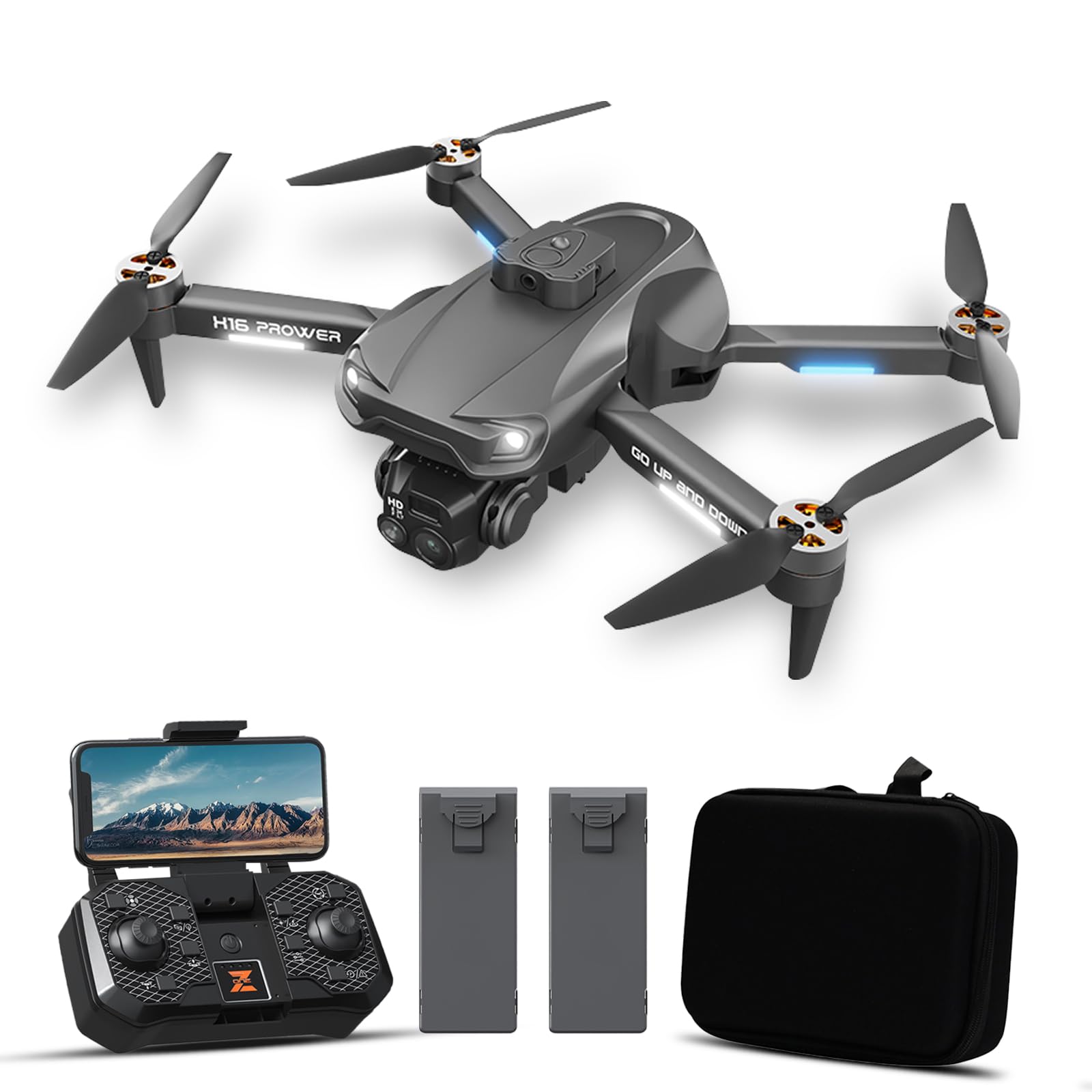 Photo 1 of TODAMU 4K Plegable Camera Drone with Obstacle Avoidance