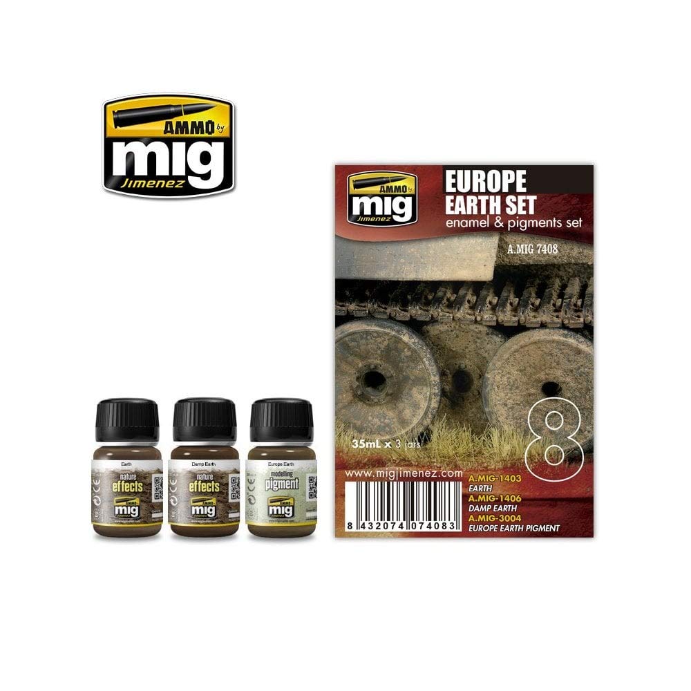 AMMO MIG JIMENEZ EUROPE EARTH SET