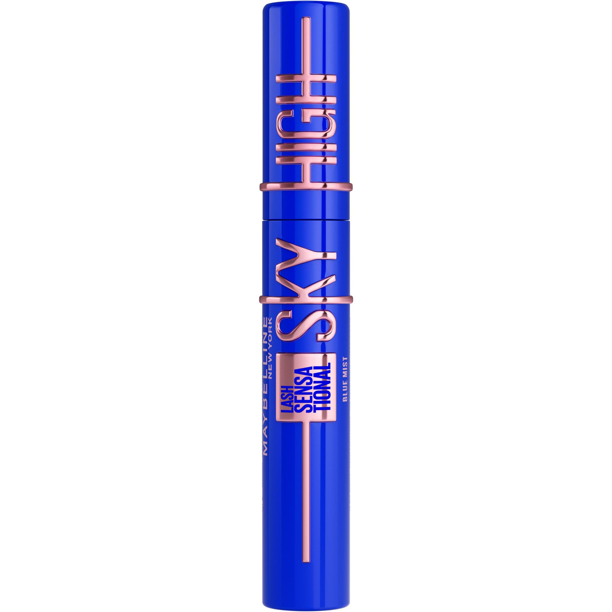 Maybelline New York Lash Sensational Sky High Máscara de Pestañas, Longitud sin límites y Volumen Redefinido, Tono Blue Mist