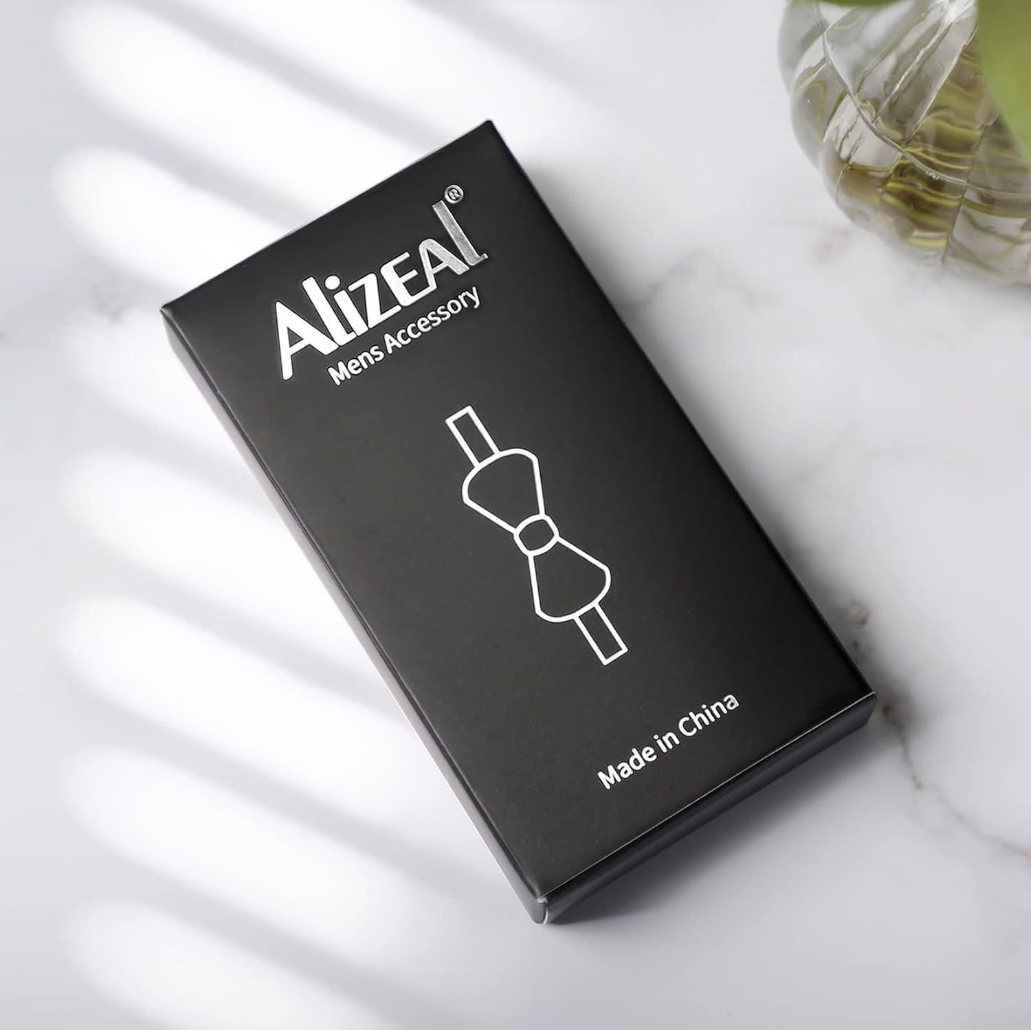 Alizeal Mens Tuxedo Bow Tie, Hanky and Cufflinks Set, Hot Pink - Image 7