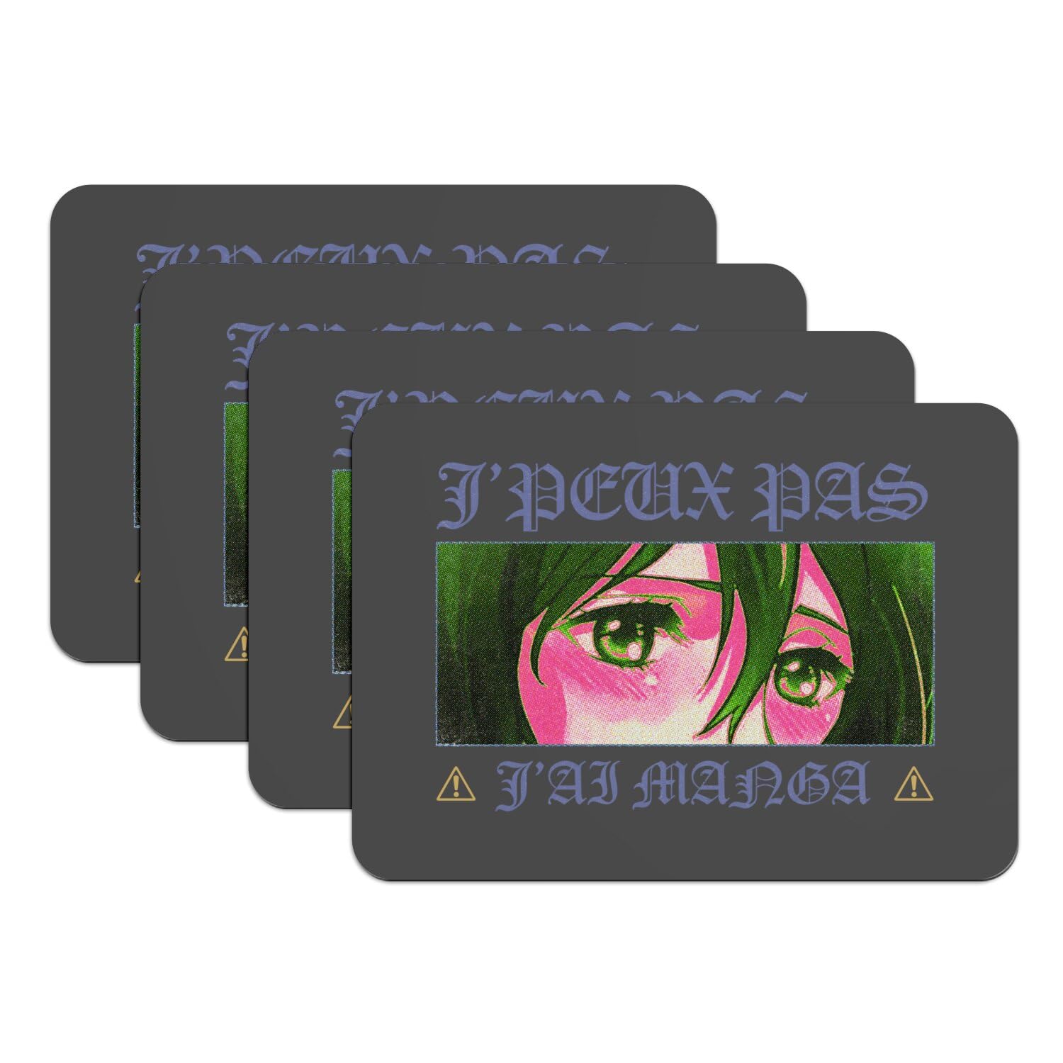 Sets de table manga Mikasa anti-glisse et grand format pour protéger vos meubles