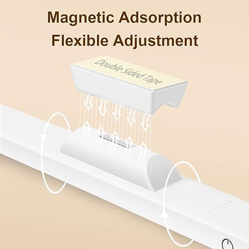 Miniatura 4 de Barra de luz de escritorio 4400mAh LED barra de luz magnética 3 modos de color sin escalones regulable recargable debajo del escritorio luz para