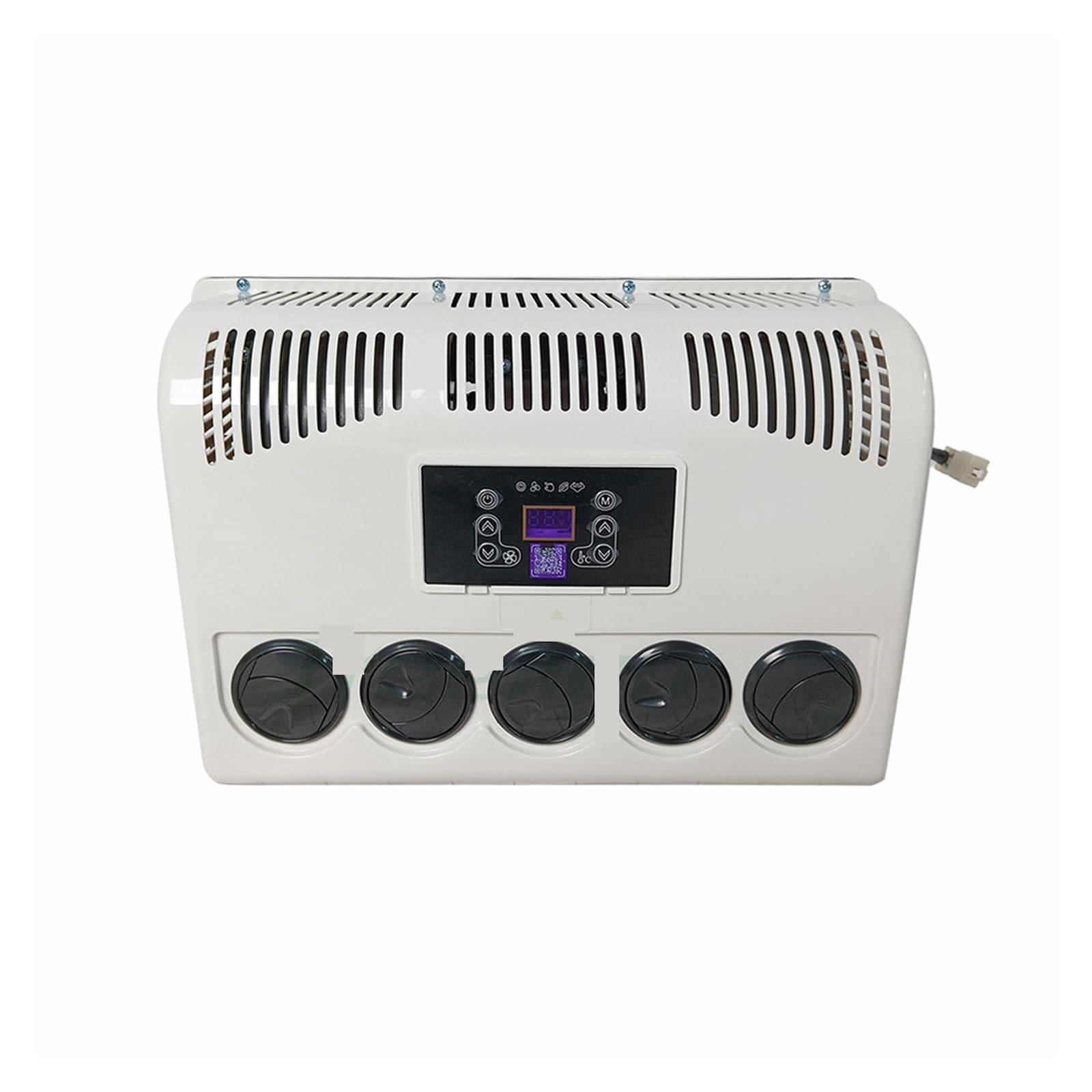 RV Air Conditioner, Electric Car Parking Ac Truck Air Conditioner, 12V Split Air Conditioning 24V For Tractors Motorhome Camper Van RV(Single Outlet 12V)