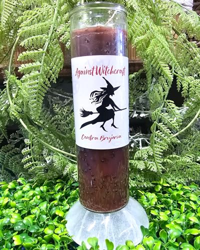 Against Witchcraft Candle | Vela Contra Brujeria Spiritual Prayer Candle 7 Day Candle