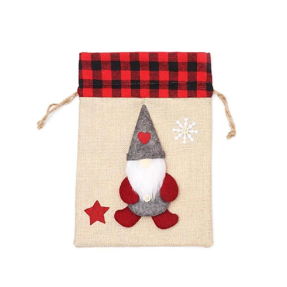 Christmas gnome gift bags Clearance