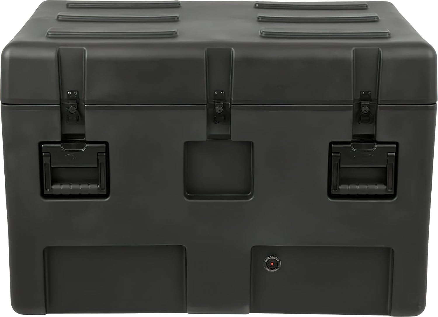 SKB Cases 3R3620-24B-EW rSeries 3620-24 Case; Includes Installed Edge Wheels; Waterproof Design; LLDPE Polyethylene Impact Resistant; UV Resistant; Pressure Relief/Breather Valves