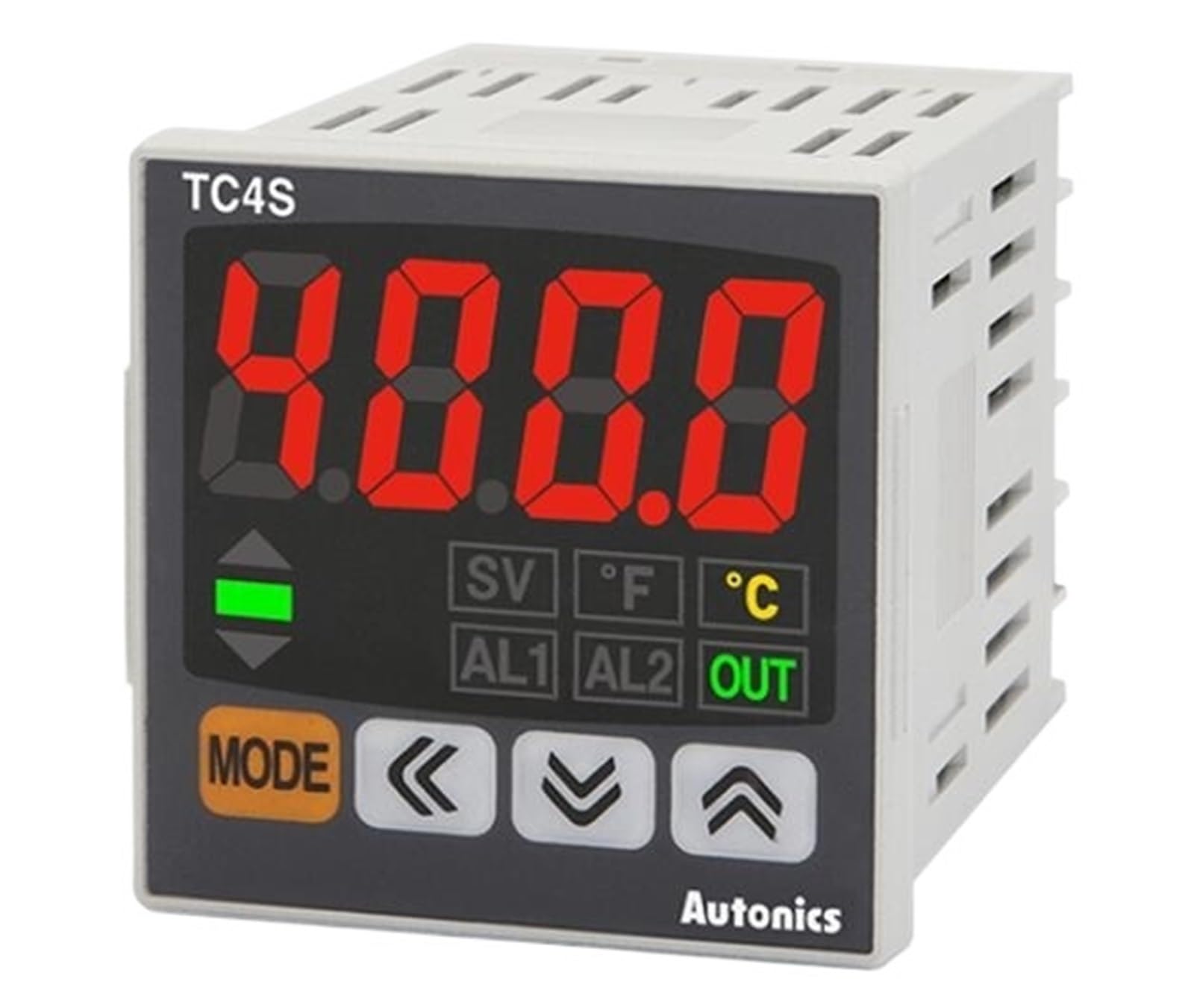 NWPNLXEA TC4S-24R Temp Control, 1/16 DIN, Single Display 4 Digit, PID Control, Relay & SSR Output, 2 Alarm Output, 100-240 VAC