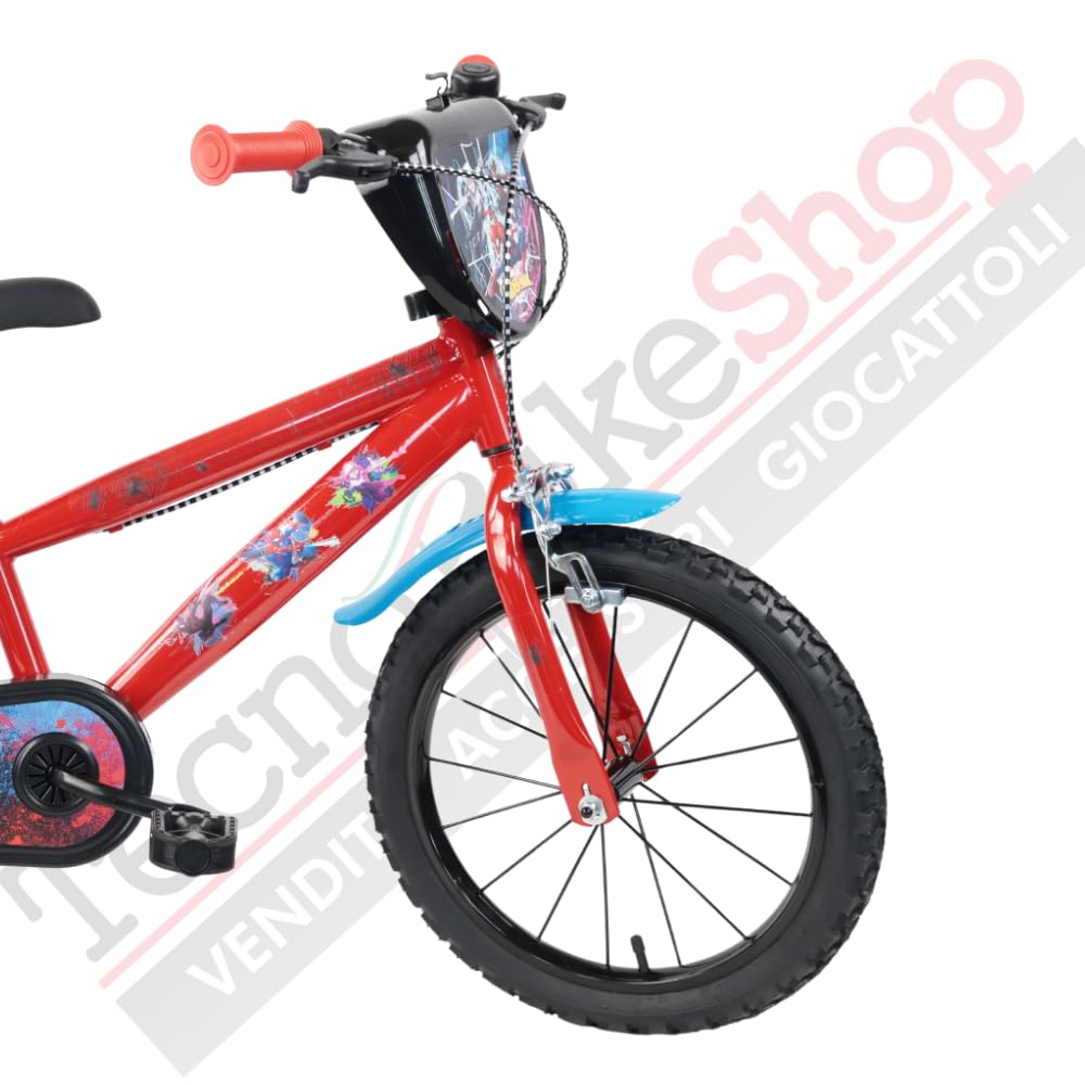 TECNOBIKE SHOP - VENTE D'ACCESSOIRES JOUETS Vélo pour enfant Vélo Denver Albri Spiderman Marvel - Taille 16 pouces