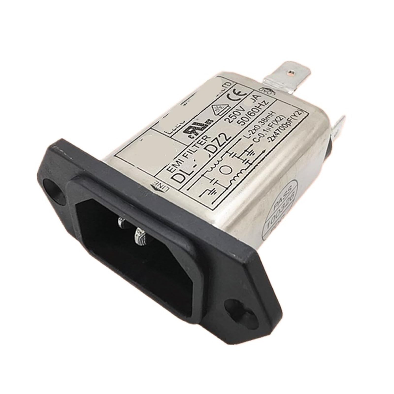 Filtre de prise de courant 220V DL-10DZ2 résout les bruits de ligne