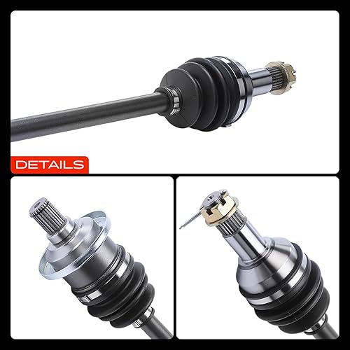 Miniatura 9 de A-Premium Conjunto de eje de eje CV compatible con modelos Arctic Cat Prowler HDX 700 Prowler XT 550 Prowler 550 Prowler 650, modelos 4x4, repuesto