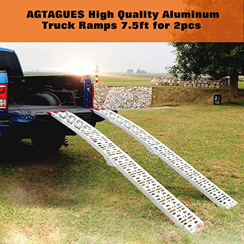 Rampas de carga plegables de aluminio para camiones 7.5 ft miniatura 4
