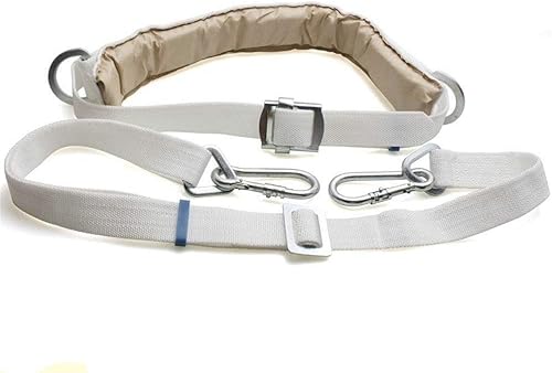 Miniatura 2 de HUAWELL Cinturón de seguridad con cordón ajustable arnés de escalada de árboles equipo de protección personal kit de protección contra caídas