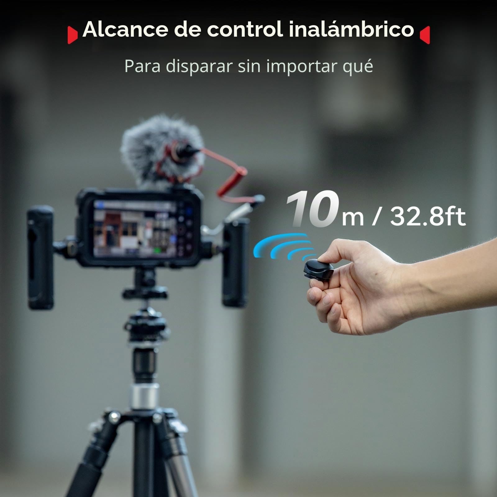 SMALLRIG Jaula para Video para iPhone 17 Pro MAX, Kit Dual con Empuñadura Lateral Inalámbrica, Montura T 17mm para Grabación/Youtube/Vlog - 5541