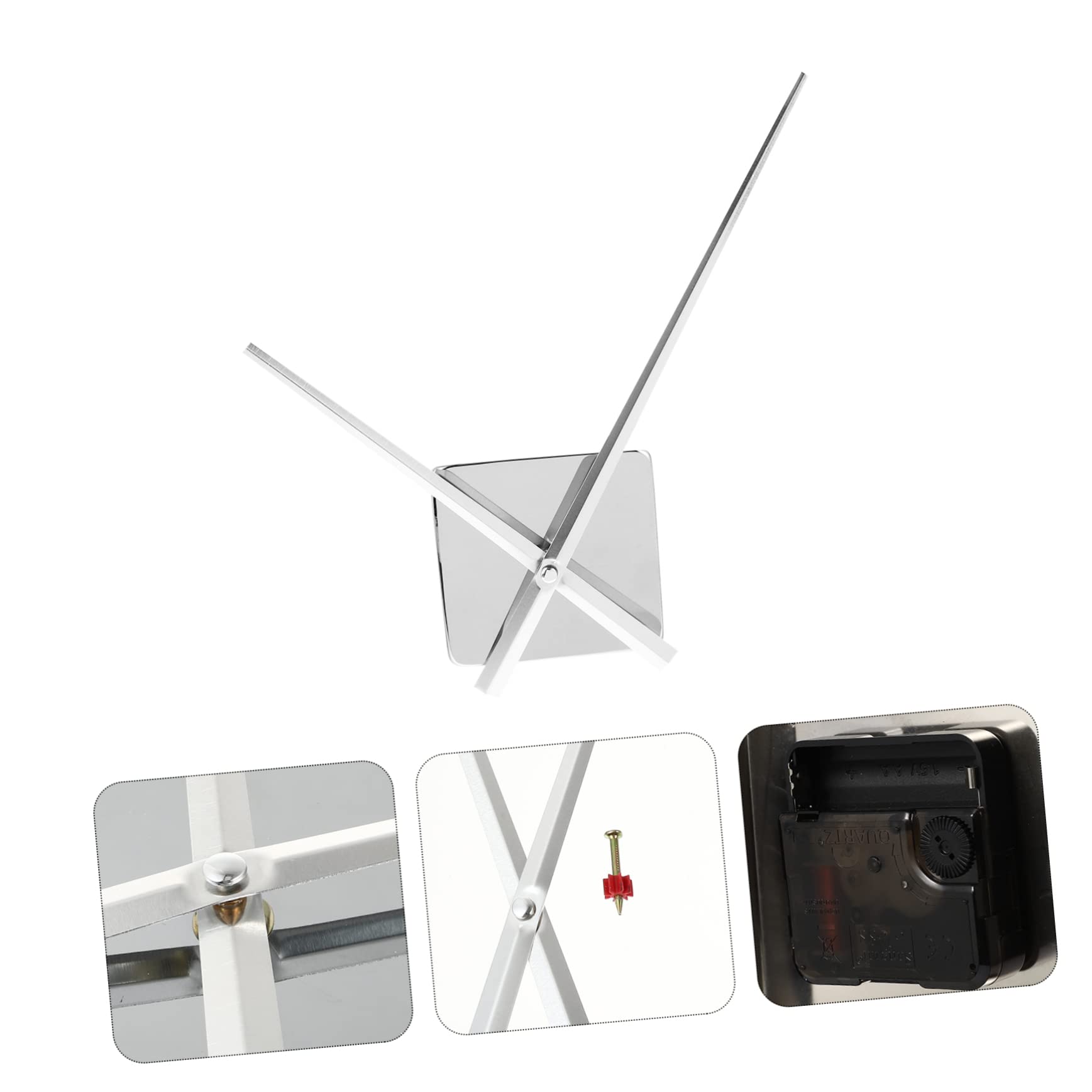 Housoutil 3 Sets Uhr Hände Quarz Uhr Bewegung Einfache Installation Mechanismus Teile Für Zu Hause Oder