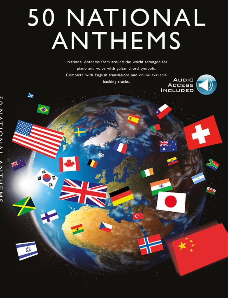 50 National Anthems Pvg Book/Cd