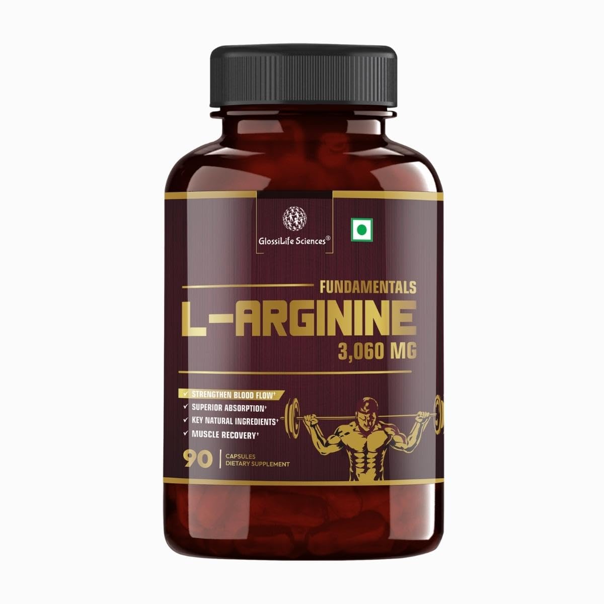 L Arginine 3000mg Supplement Per Serving - 90 Veg Capsules (B0DCJXSXJ3) Amazon Price History, Amazon Price Tracker