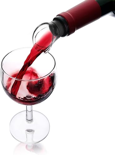 Miniatura 2 de Vacu Vin Crystal Wine Server - Juego de 2 unidades color negro
