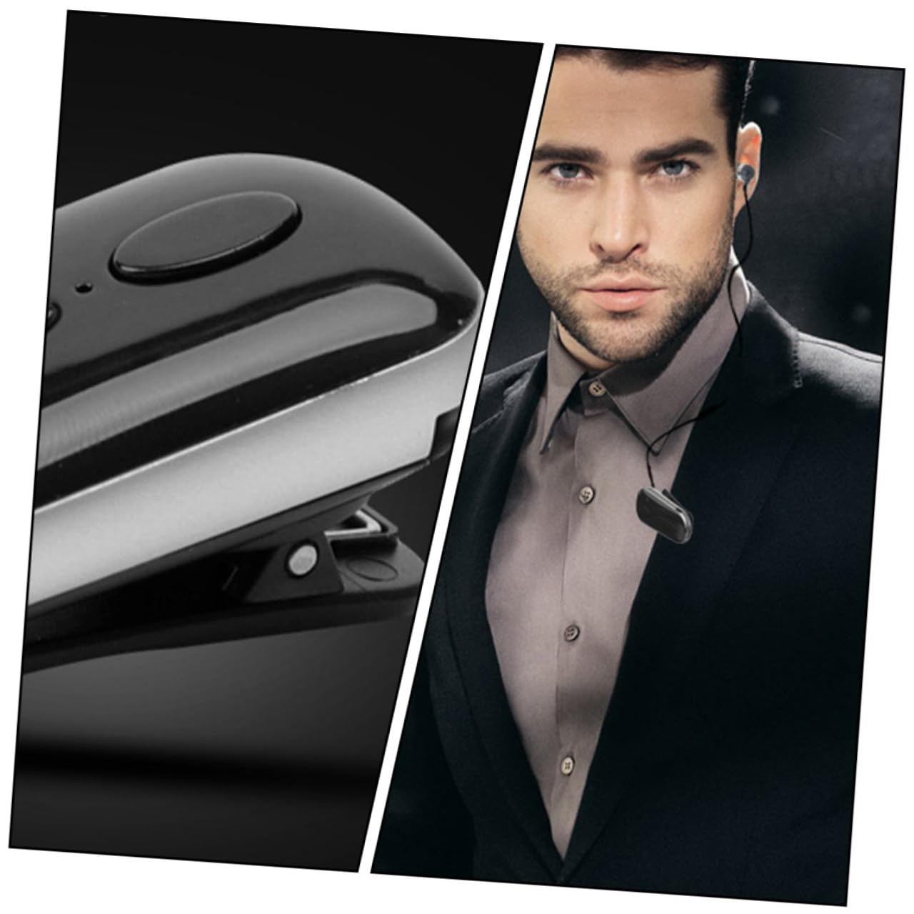 Lurrose Auricolari Sport Wireless Clip Retrattile Resistenti Ergonomici Per Allenamento Corsa