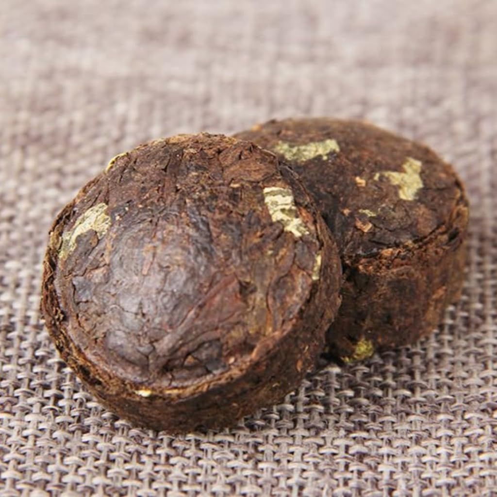 HQZMCTE Liść Lotosu Dojrzała Herbata Pu'er, Czarna Herbata, Mini Pu'er Tuocha Do Łatwego Parzenia, Długotrwały Aromat (1000g)