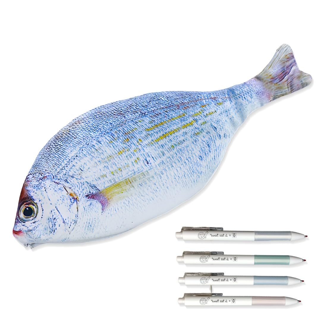 CATOR Federmäppchen Als Fisch – Kreatives Schlampermäppchen In Karauschen-Form, Lustig & Geräumig