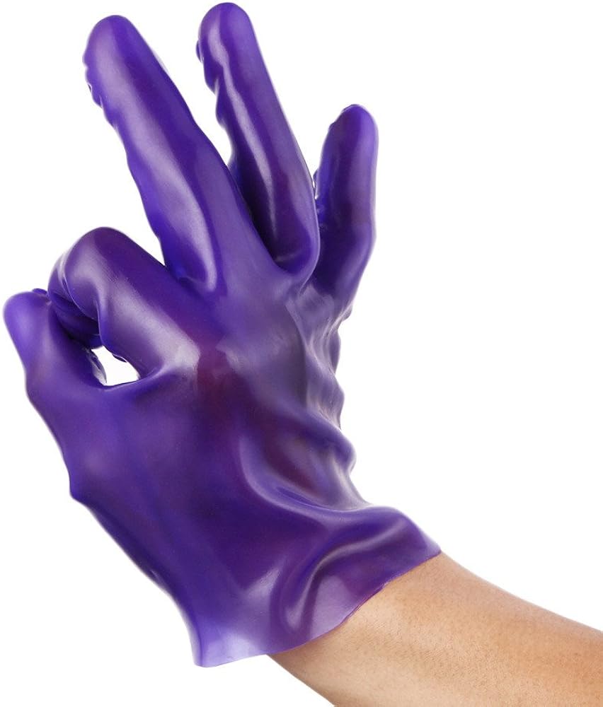 SHJIRsei Juguetes sexuales para Adultos Vibrador Guante ...