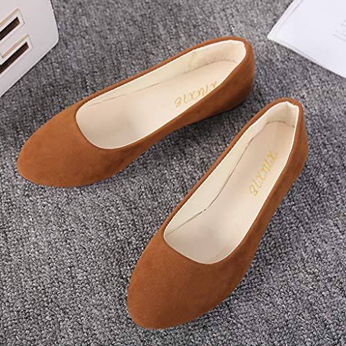 Women Pointed Toe Ballets Flats Slip On Walking Shoes for Driving Flats Comfortable Walking Ballerina Shoes Wedding Party Office Work Ladies Non-Slip Elegant Ballet Flat Pumps2