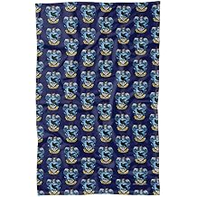Harry Potter Ravenclaw House Crest Tile Pattern Fleece Blanket 36" x 58",Ravenclaw Crest