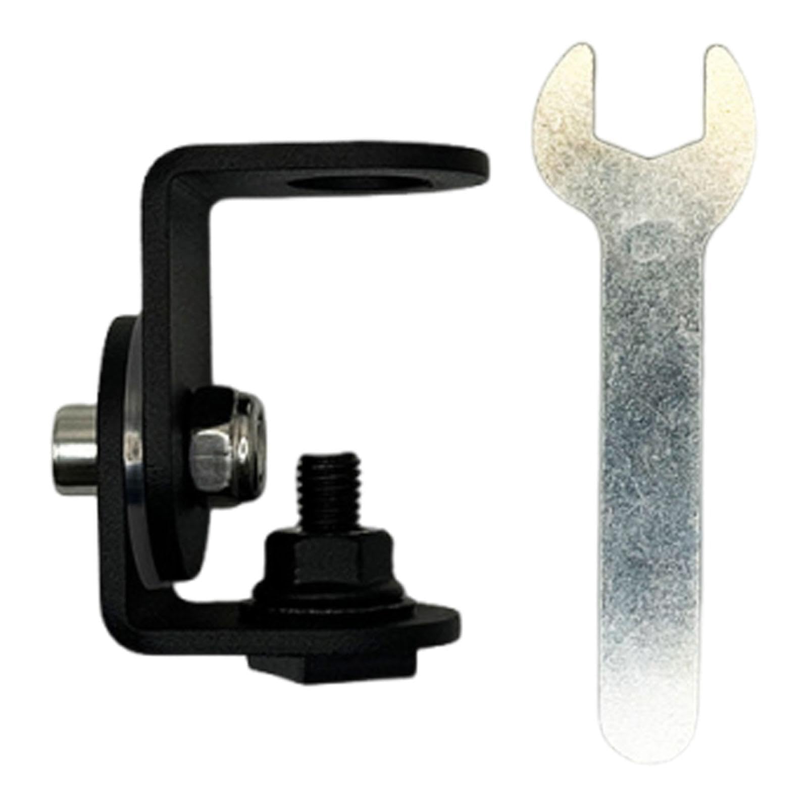Staffa di montaggio per antenna per auto Accessori Sostituzione pratica Facile da installare Portatile Robusto Rotazione di 180° Acciaio inossidabile, Nessuna Antenna