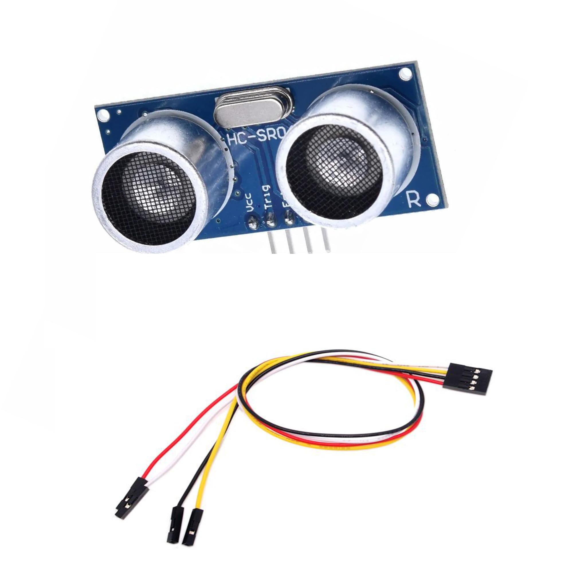 Ultrasonic sensor HC SR04 with jumper wires female to female (4 pcs) combo (B0D5J5K6HT) Amazon Price History, Amazon Price Tracker