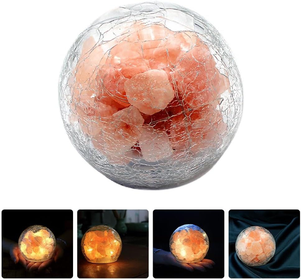 Crystal Unique Light with Dimmer Ideal for Home Decor Meditation and Relaxation Creates Soothing Atmosphere with Soft Glow