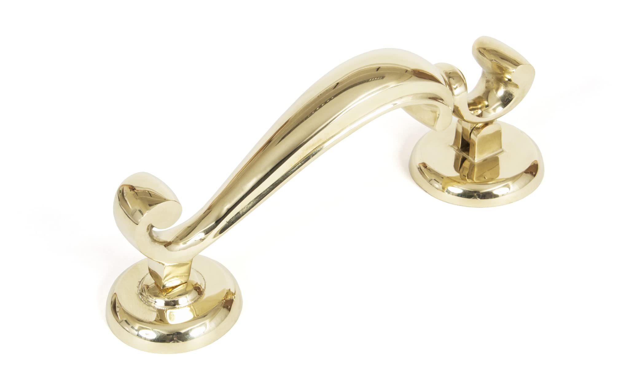 From The Anvil Polished Brass Doctors Door Knocker