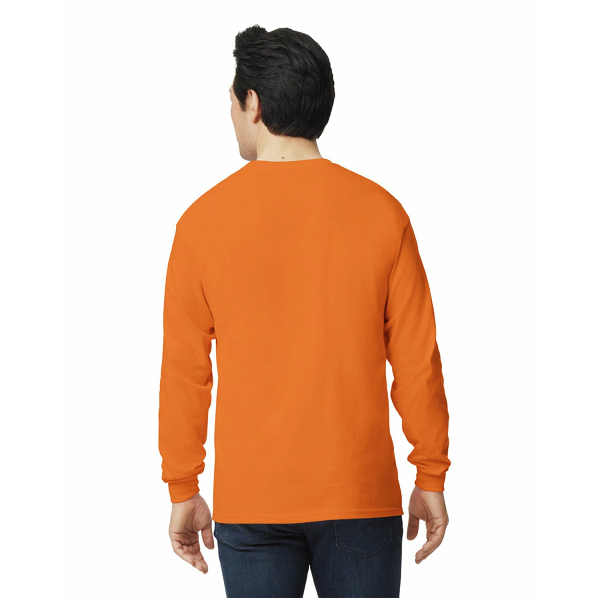 Gildan T-shirt en Ultra Coton, à Manches Longues, Style G2400 Homme (Lot de 3)