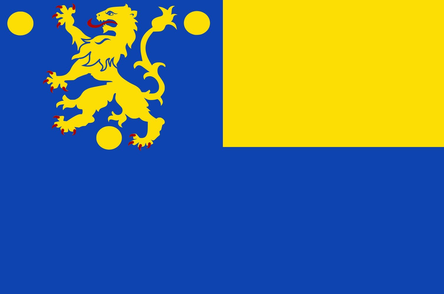 Drapeau Large Laren GLD vlag anti-déchirure drapeau paysage durable