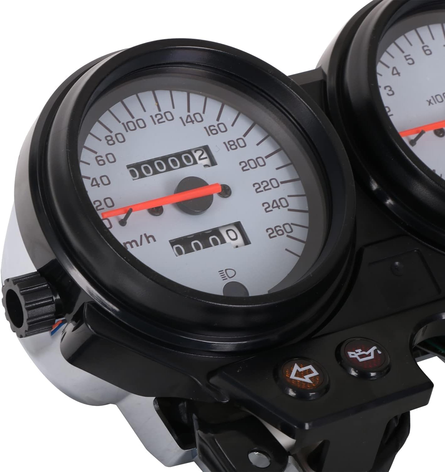 Velocímetro de Motocicleta, tacómetro con Pantalla, Contador horario Digital, Temporizador para Hornet 600 CB600 1996-2002, Bicicleta de Calle