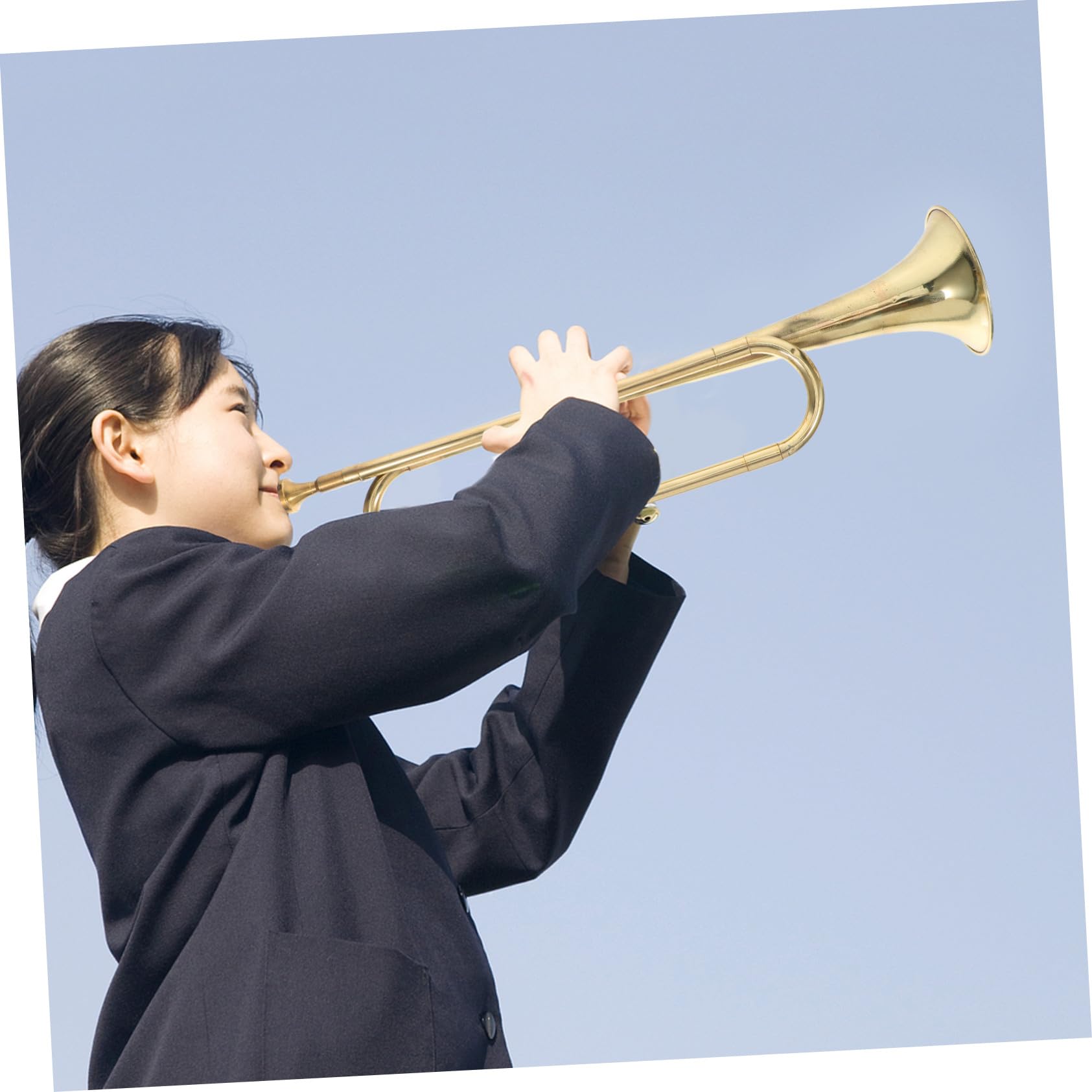 Healifty Instrumento Musical de Viento Dorado para Niños Diseño Creativo y Boquilla Varios Estilos Adecuado para Fiestas y Principiantes Seguro y Resistente Estilo Aleatorio