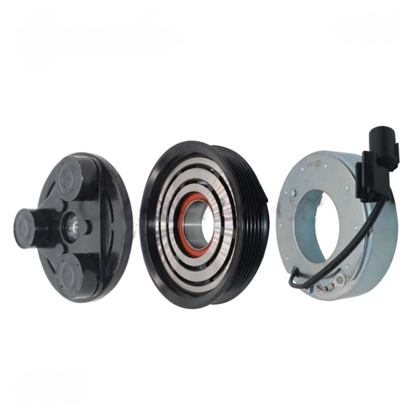 Kwez One Color Ac Compressor Clutch Kit Fit For Hyundai I10 Pa 1.2 G4he G4hg 977010X100 97701-0X100 977010X300 97701-0X300 Ac Compressor Clutch Pulley