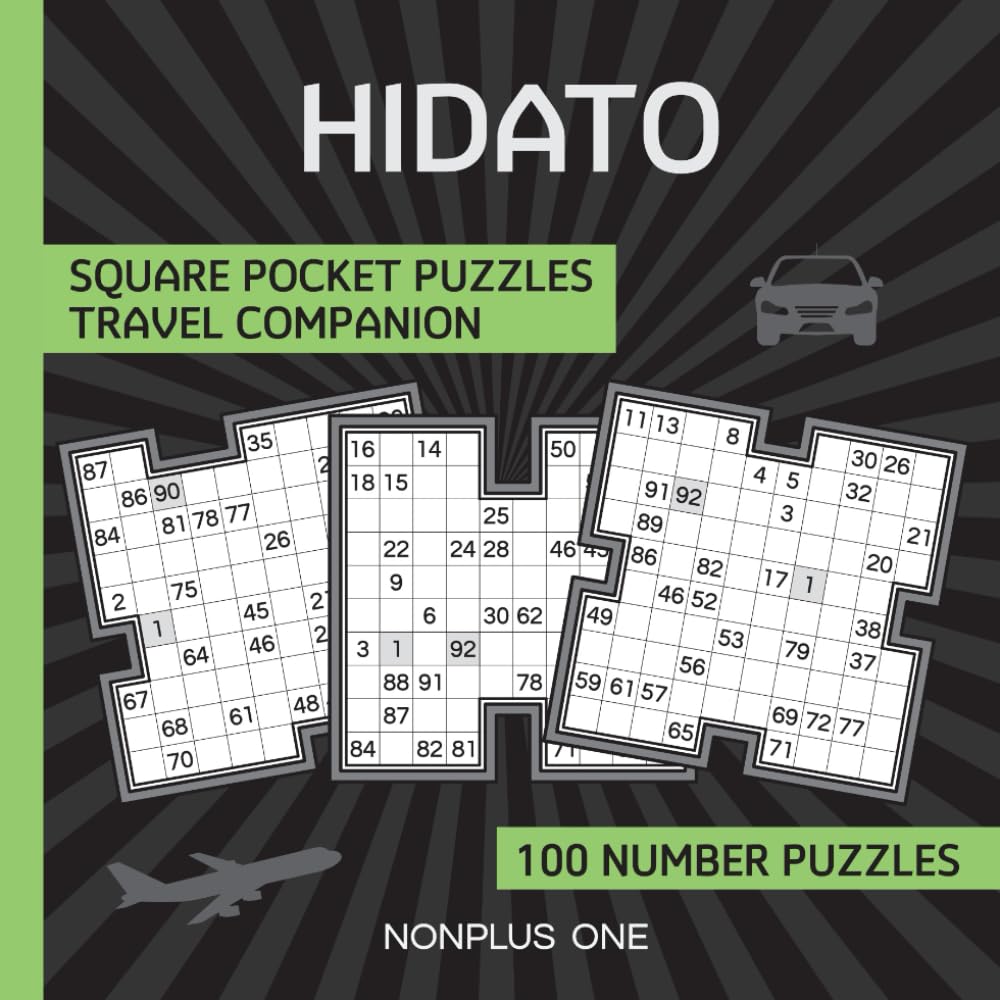 Hidato Travel Companion: Pocket Puzzles For Everyone On The Go